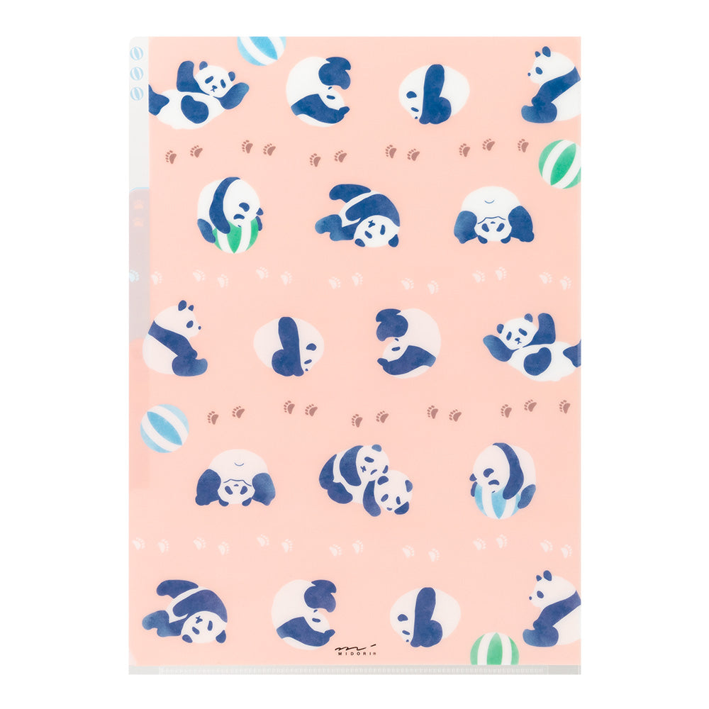 Pochette 3 Onglets A4, Panda