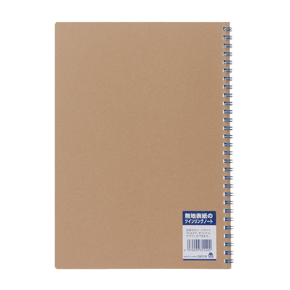 Cahier Apica Kraft Spirales vertes