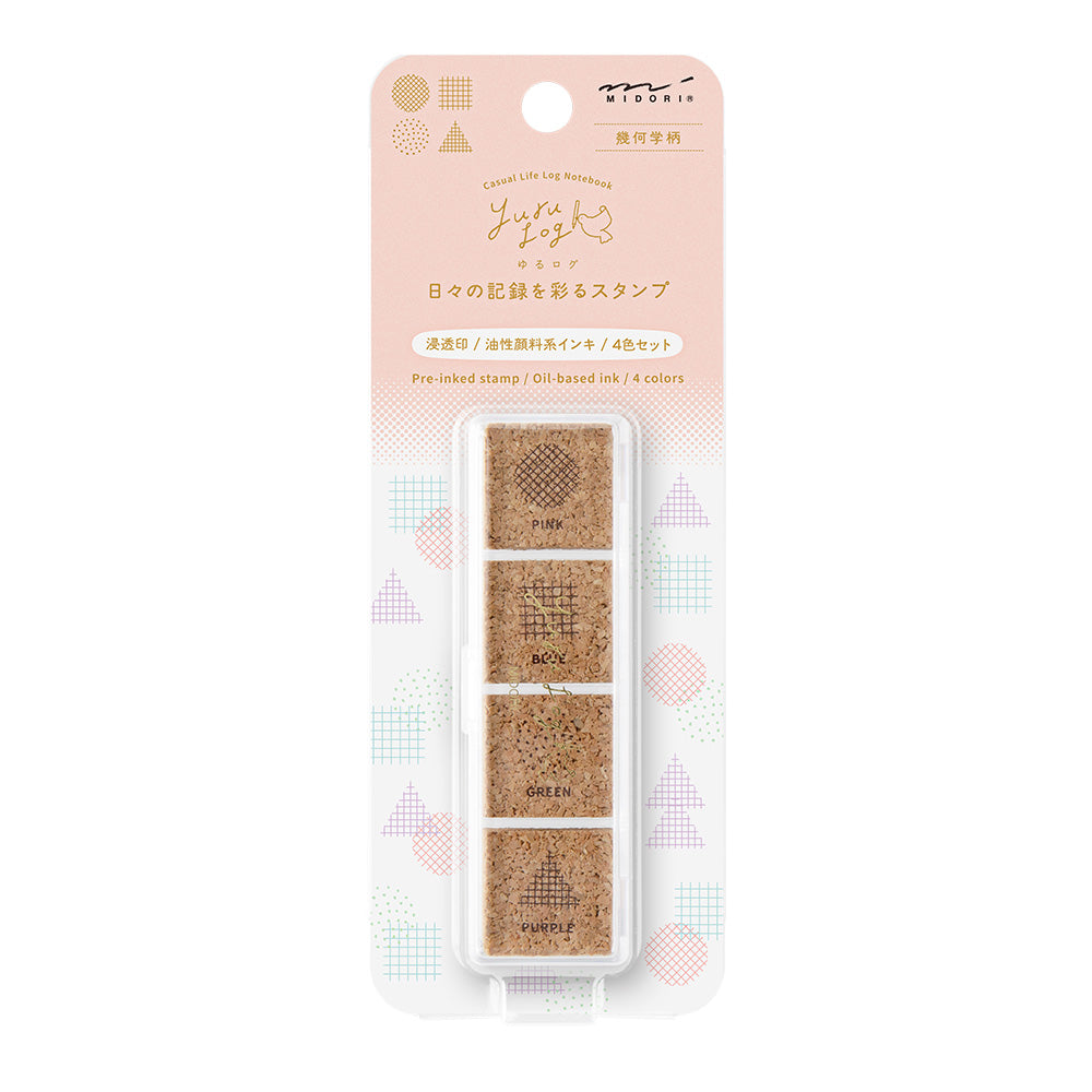 Tampon Yuru Log Géometrie