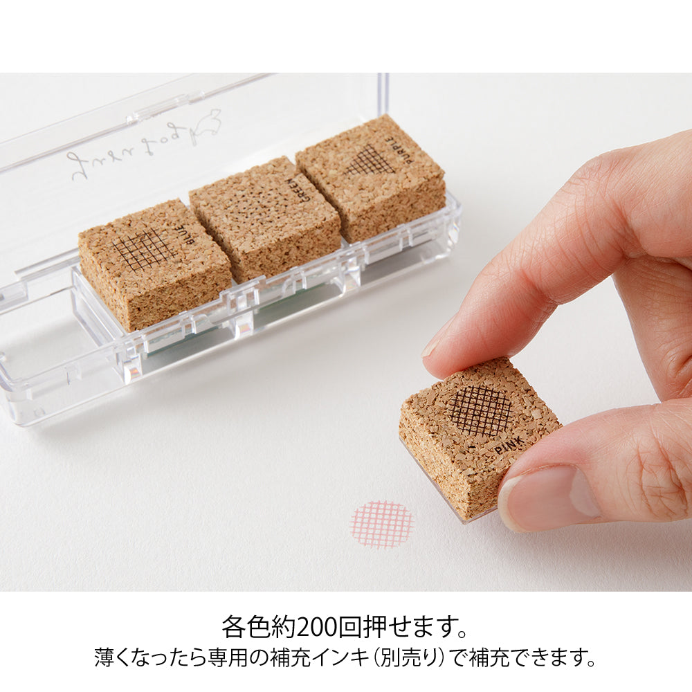 Tampon Yuru Log Géometrie