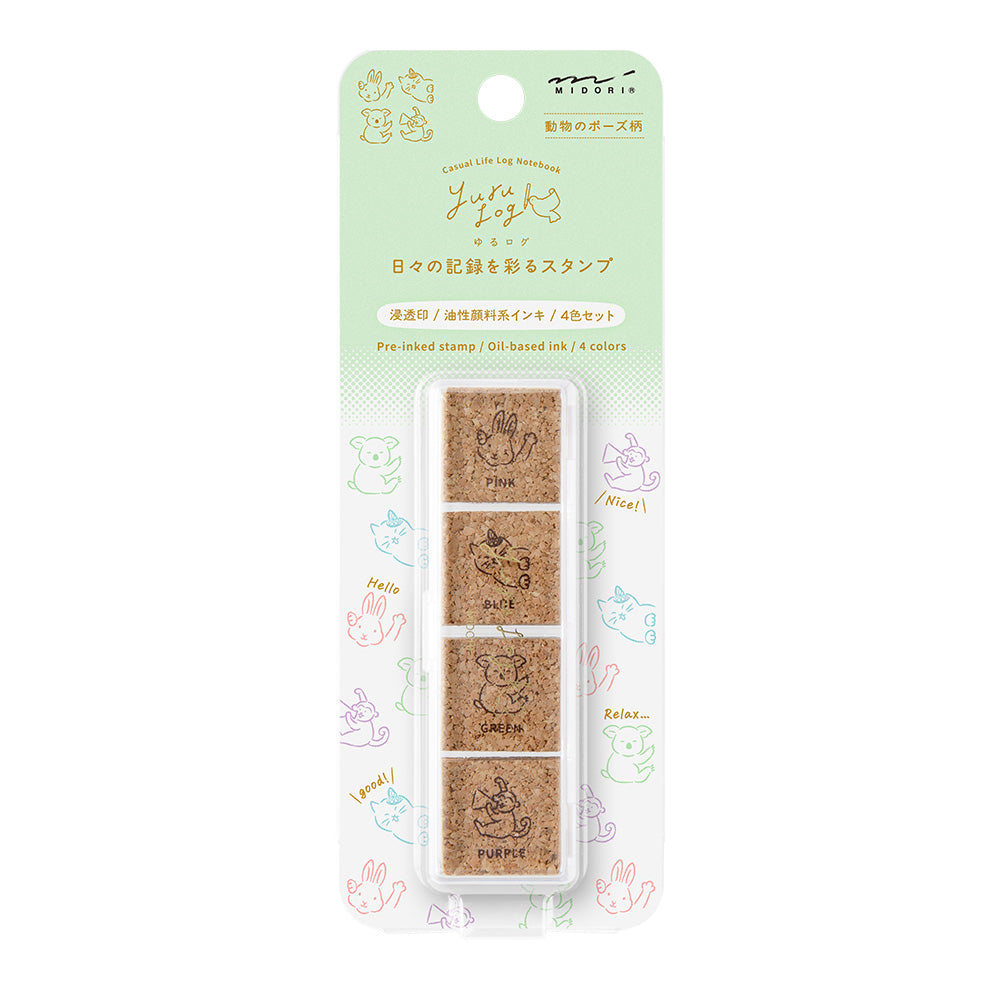 Tampon Yuru Log Animaux