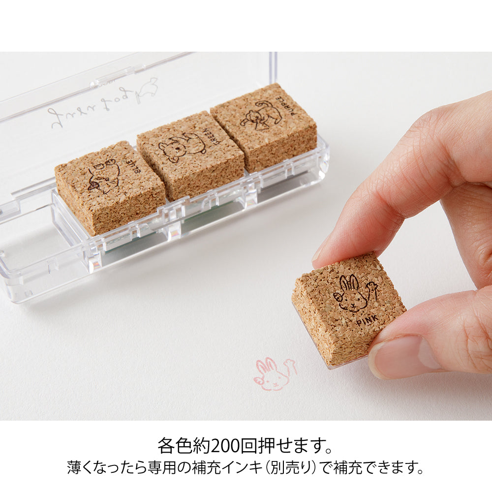 Tampon Yuru Log Animaux