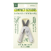 XS Ciseaux compacts dentelés, Blanc