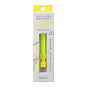 Décoration Crayon Jaune Néon