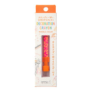 Décoration Crayon Rose et Orange