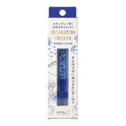 Décoration Crayon Bleu et Bleu Clair