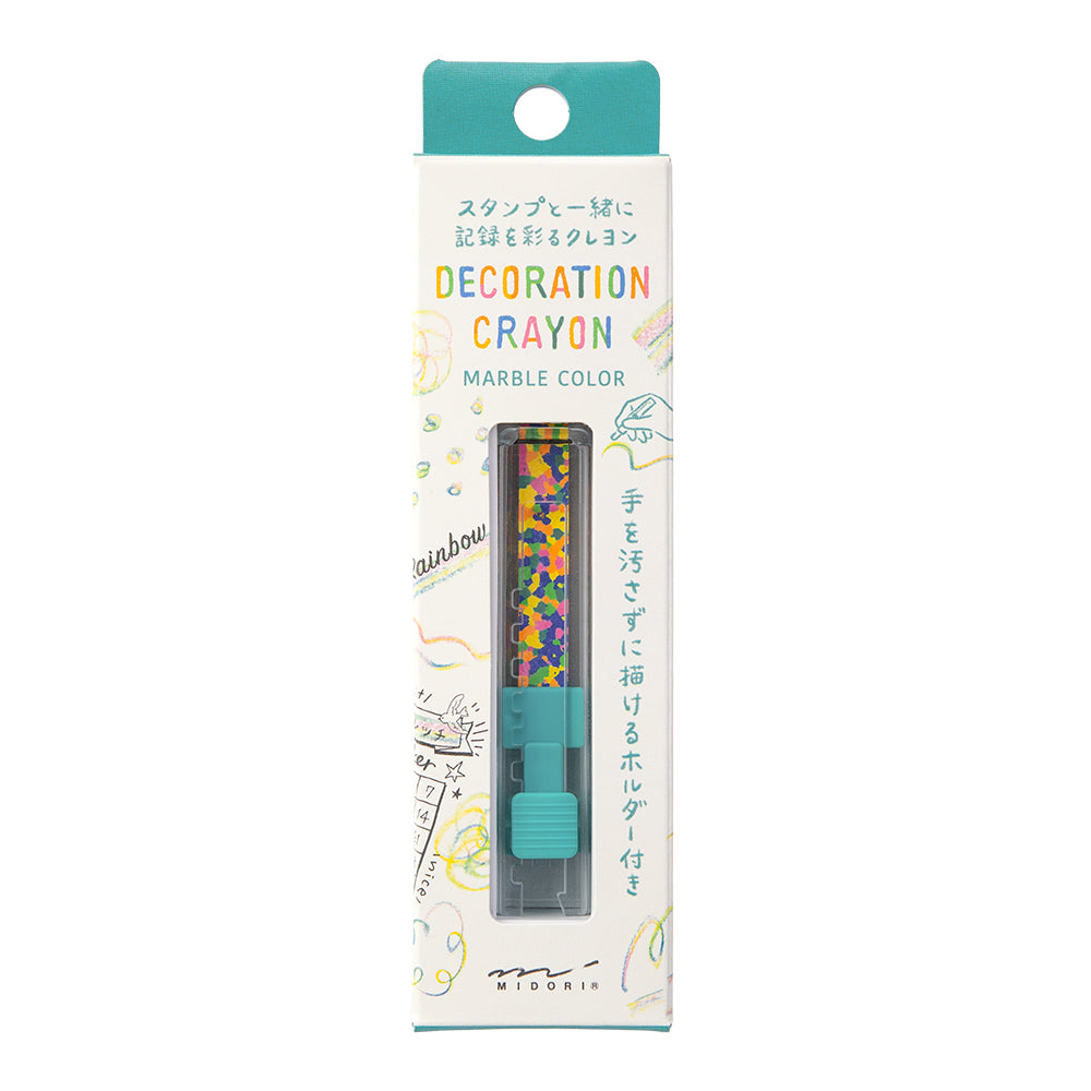 Décoration Crayon Arc-en-Ciel