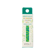 Recharge Décoration Crayon Vert-Vert Jaune