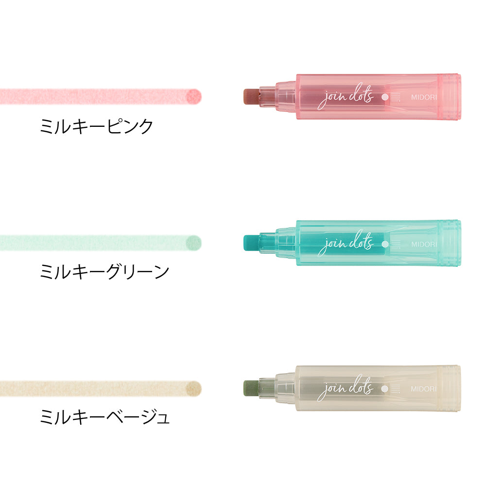 Feutres Couleurs Empilables Milky