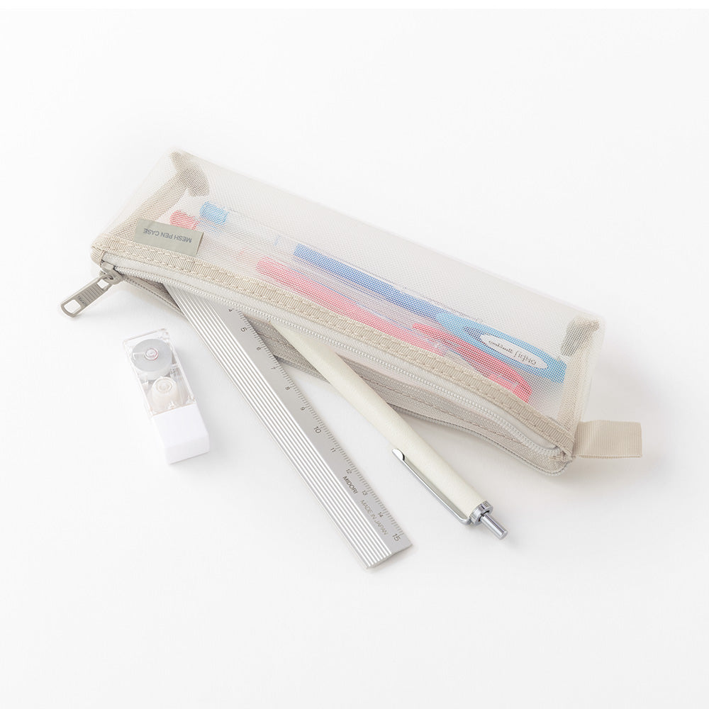 Trousse CL Mesh petite, Blanche