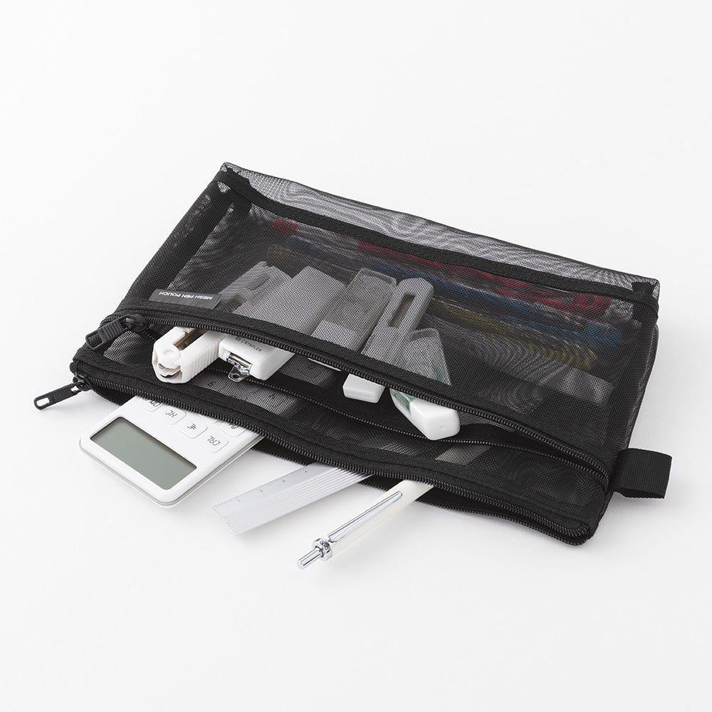 Trousse CL Mesh grande, Noire