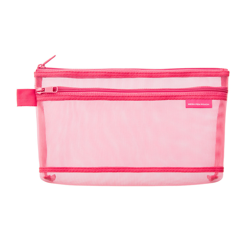 Trousse CL Mesh grande, Rose