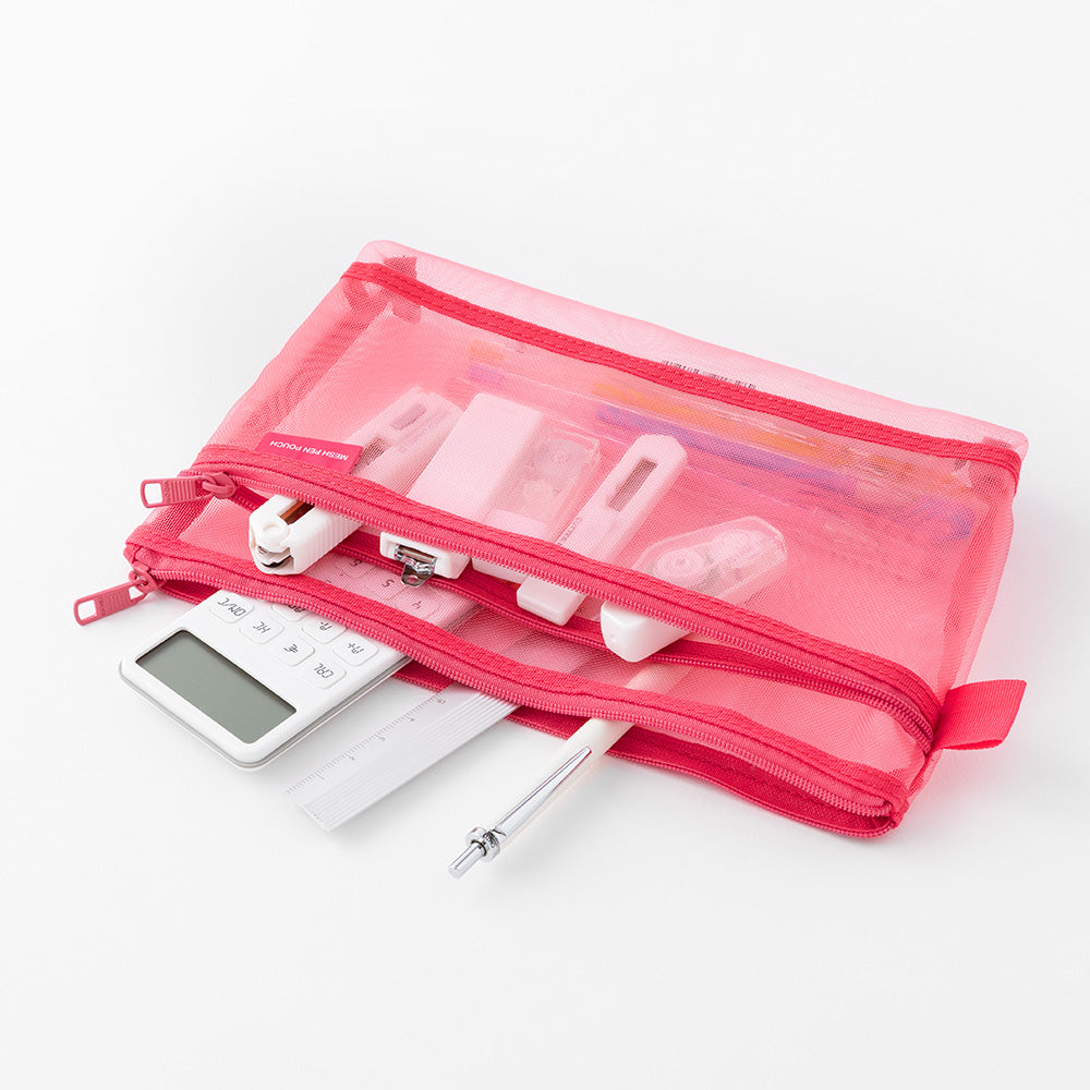 Trousse CL Mesh grande, Rose