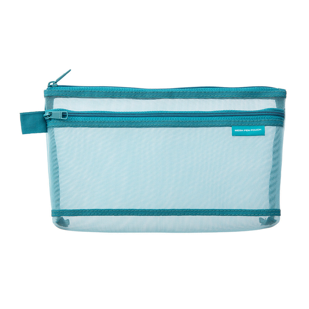 Trousse CL Mesh grande, Bleue