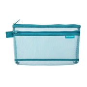 Trousse CL Mesh grande, Bleue