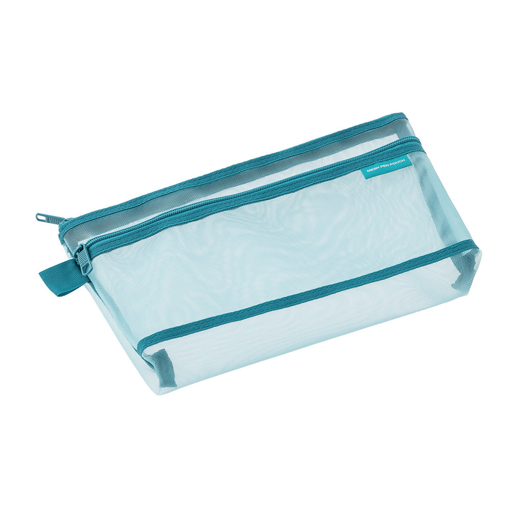 Trousse CL Mesh grande, Bleue