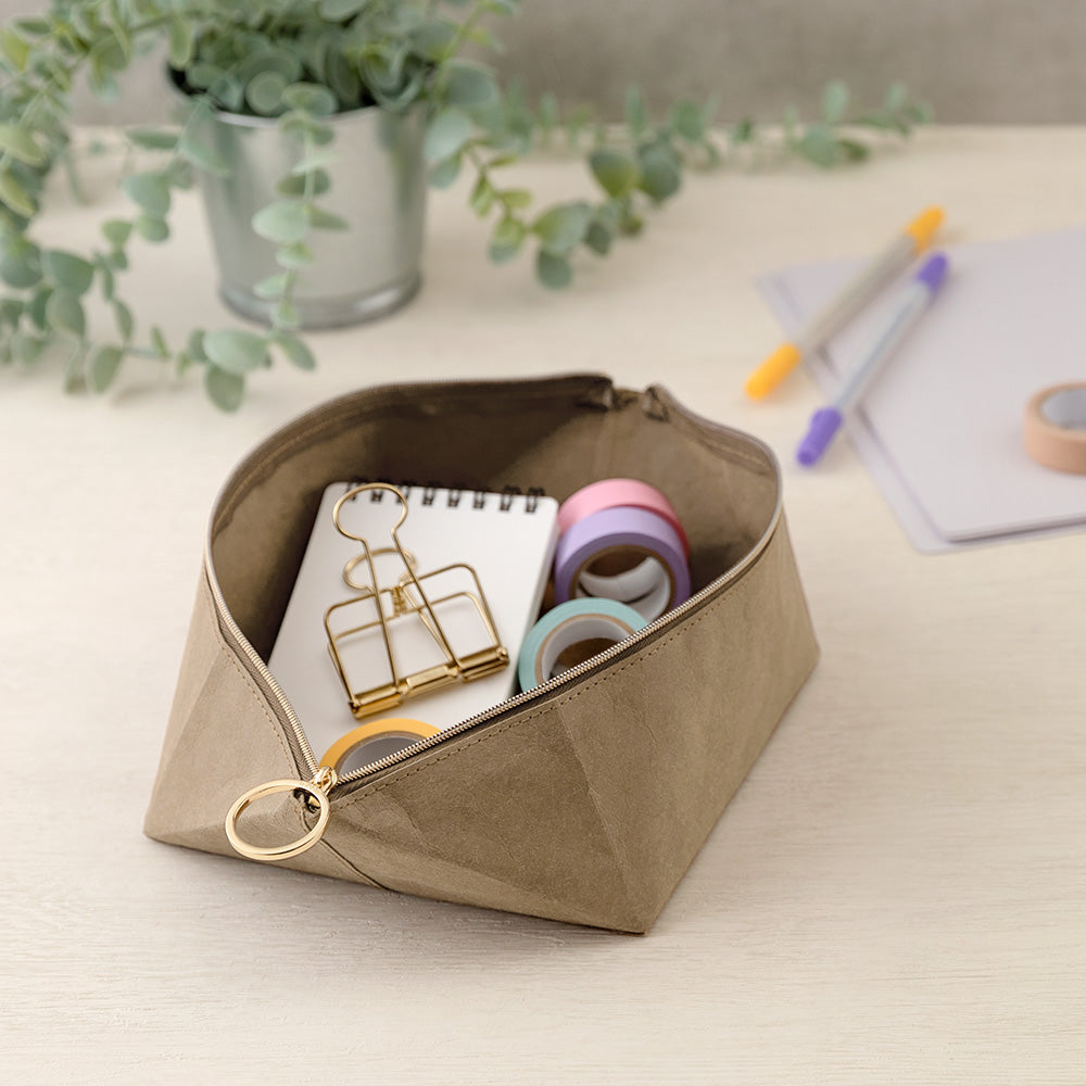 Trousse Pen Tray Gr Marron
