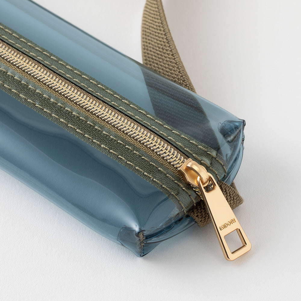 Book Band, Bleu Transparent - Kaki