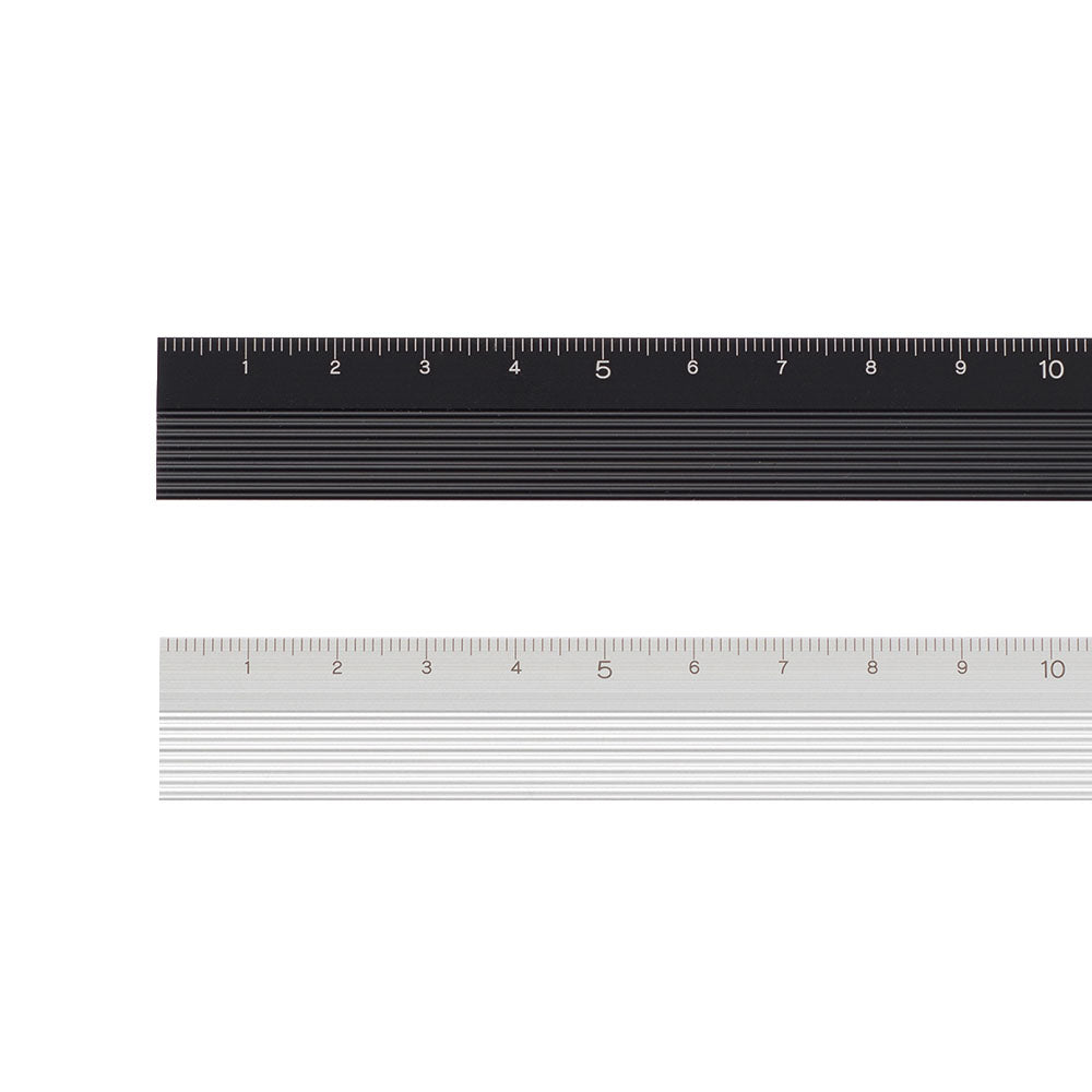 Règle Aluminium 15cm, Noire