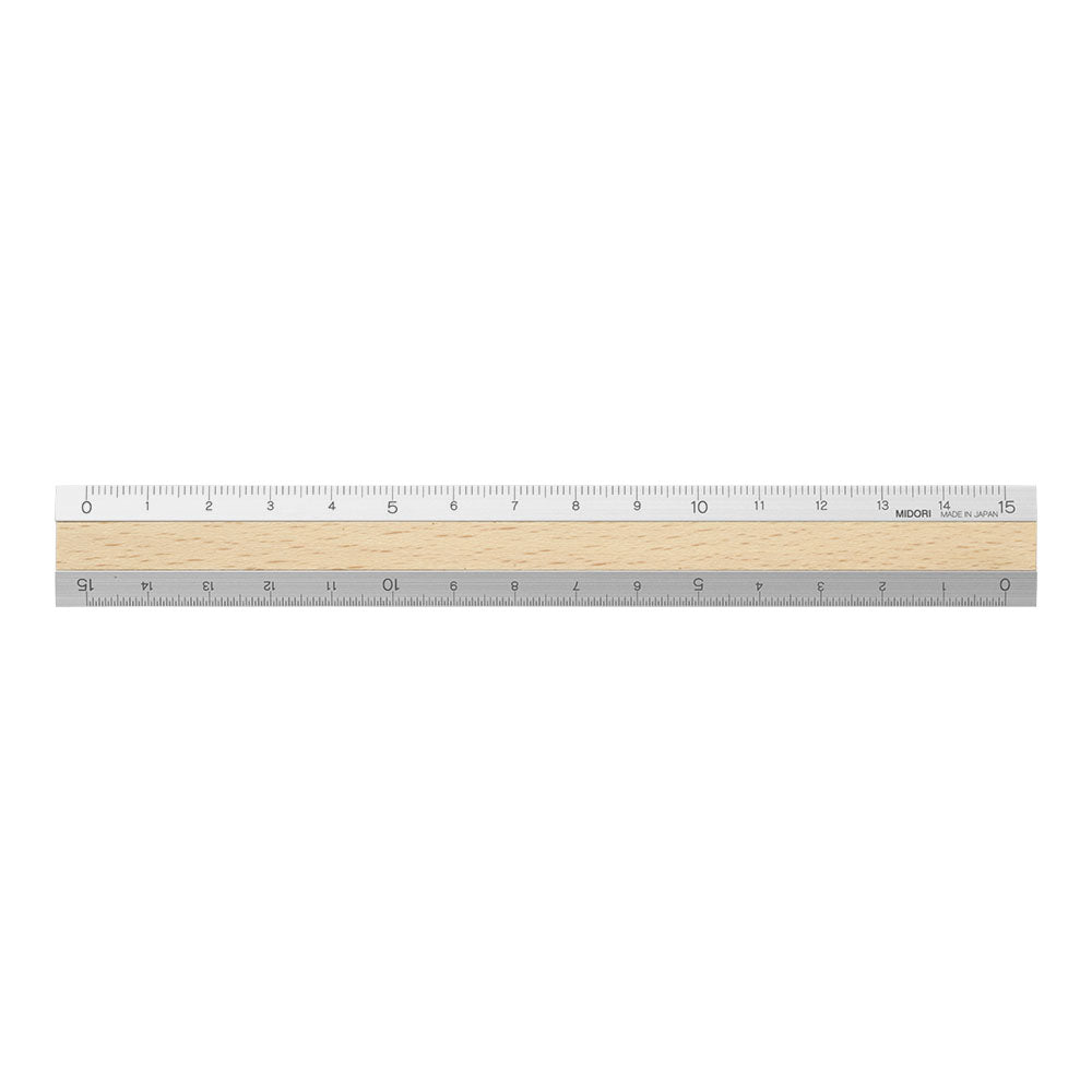 Règle 15cm, Bois Clair