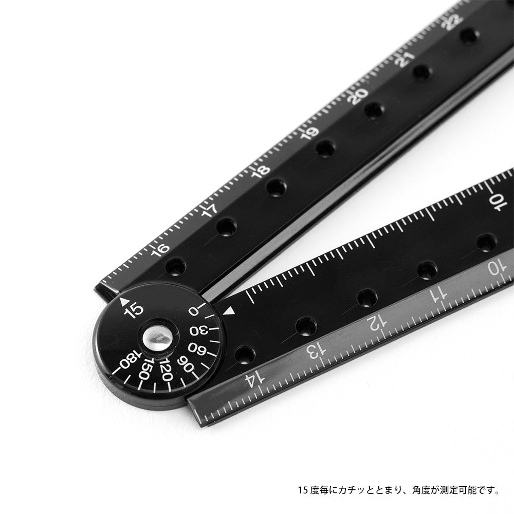 Règle Pliable 30cm, Noire