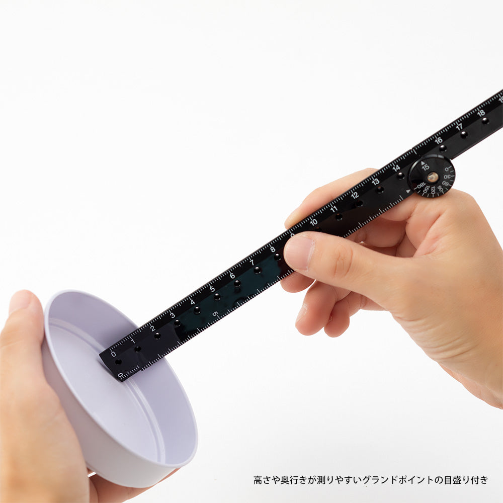 Règle Pliable 30cm, Noire