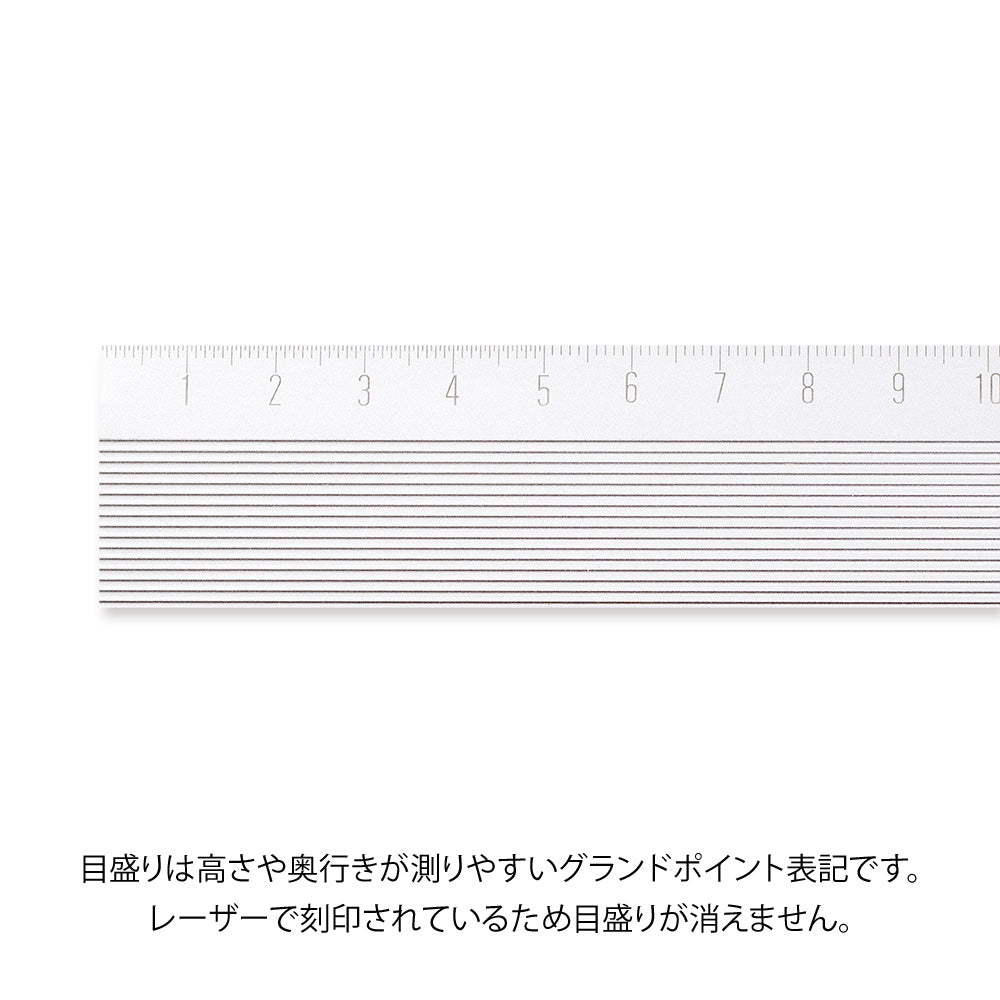 Règle aluminium Argent 30 cm