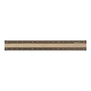 Règle 15cm, Bois Marron