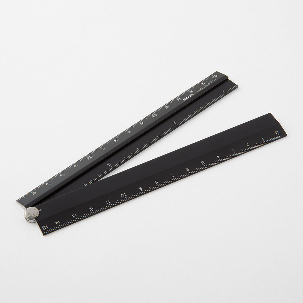 Règle Pliable 30cm ,   Noire