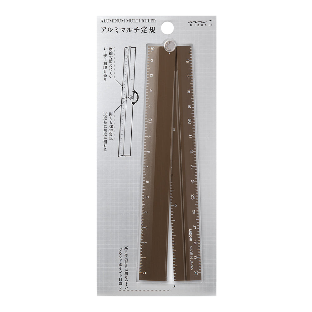 Règle Pliable 30cm Marron