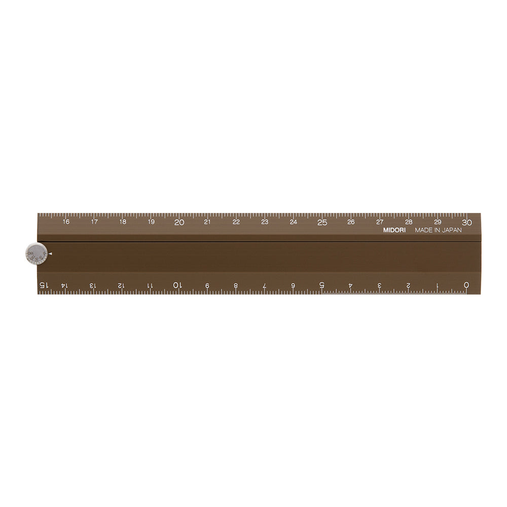 Règle Pliable 30cm Marron