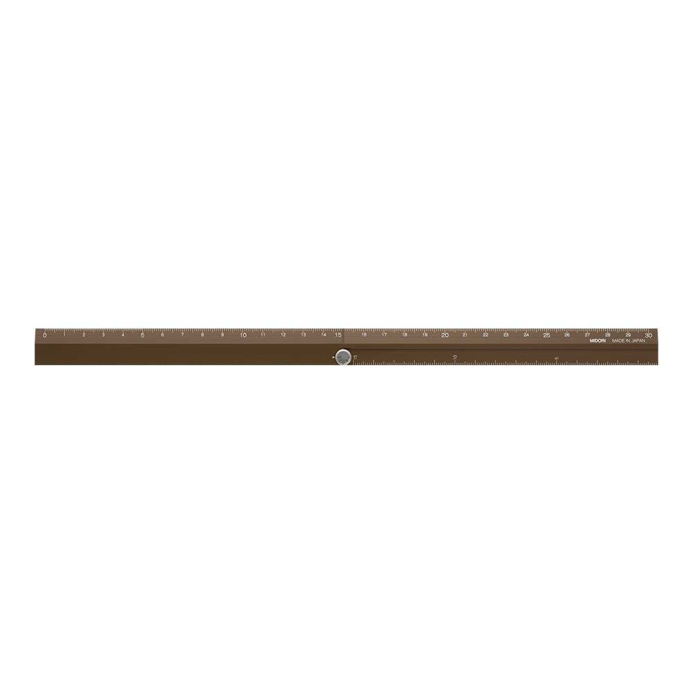 Règle Pliable 30cm Marron