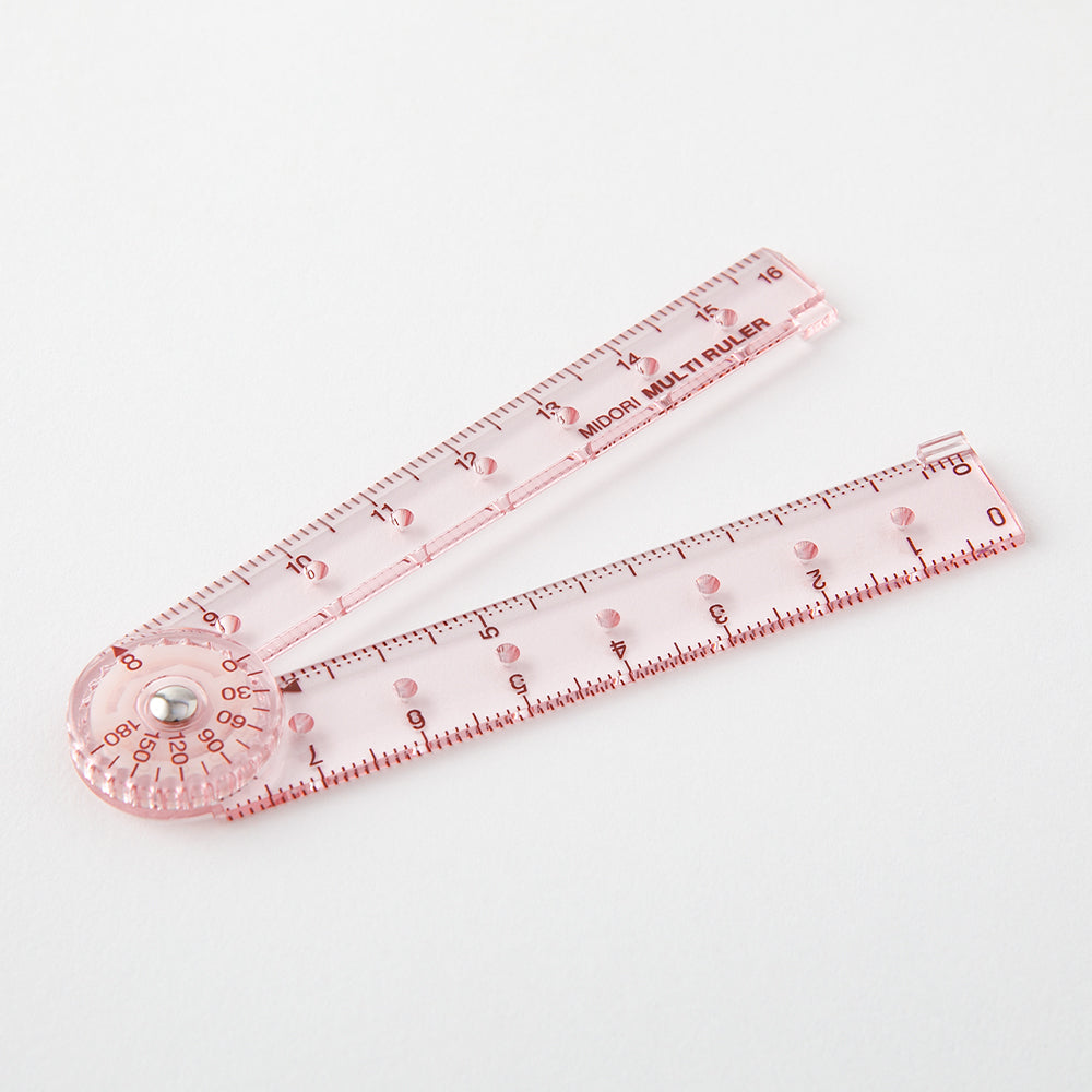 Règle Pliable 16cm, Rose