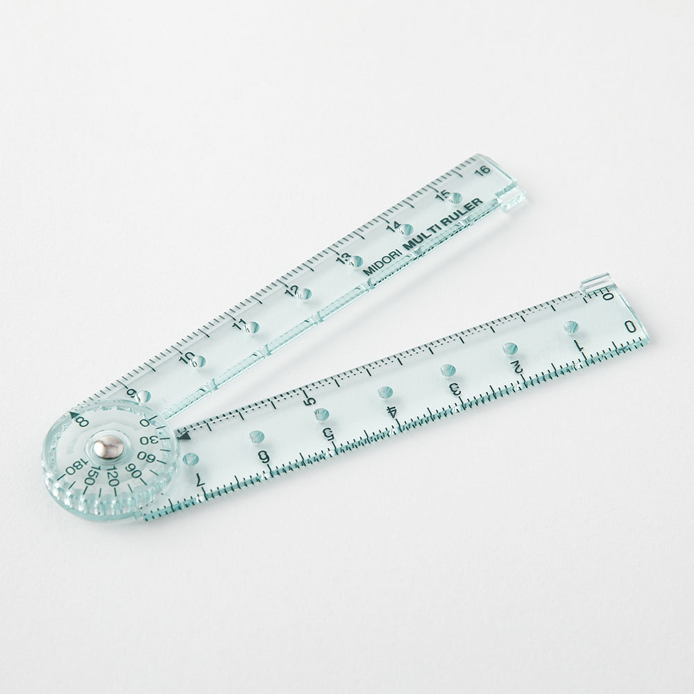 Règle Pliable 16cm, Bleu