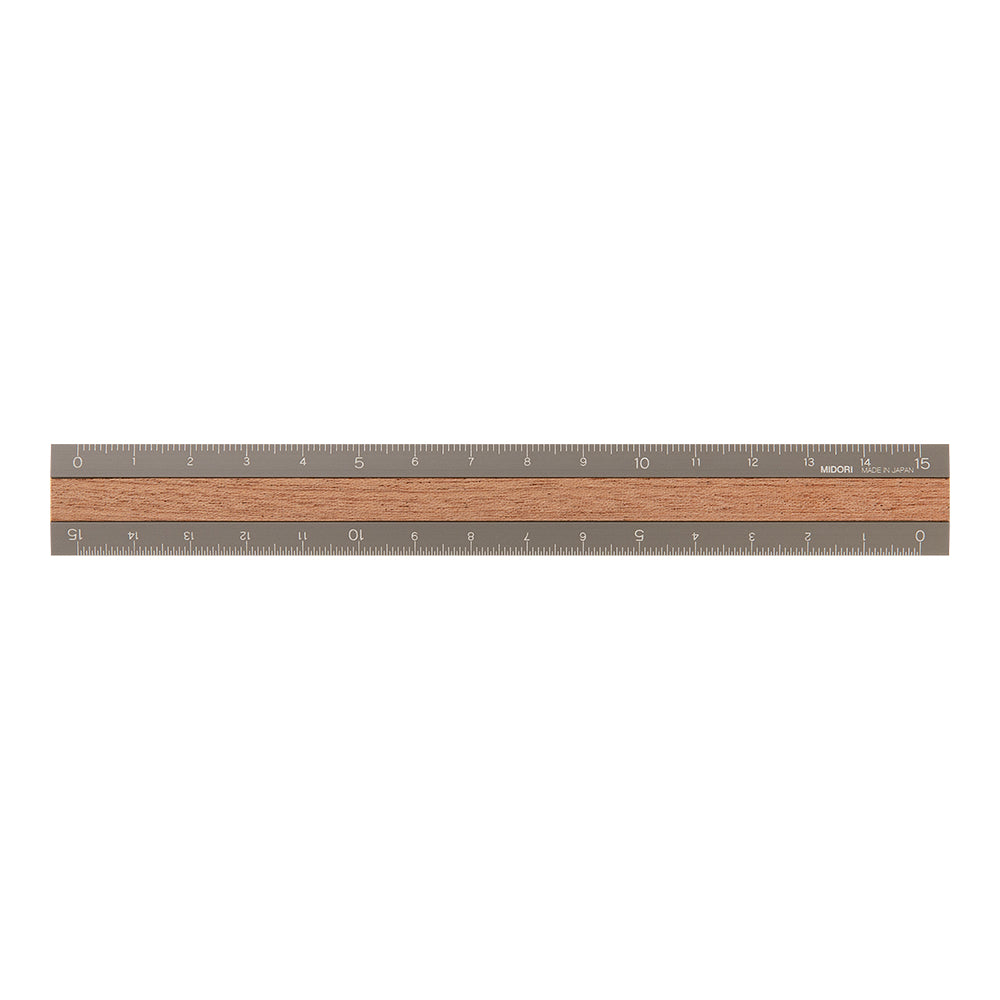 Règle 15cm, Grise