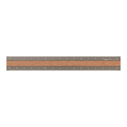 Règle 15cm, Grise