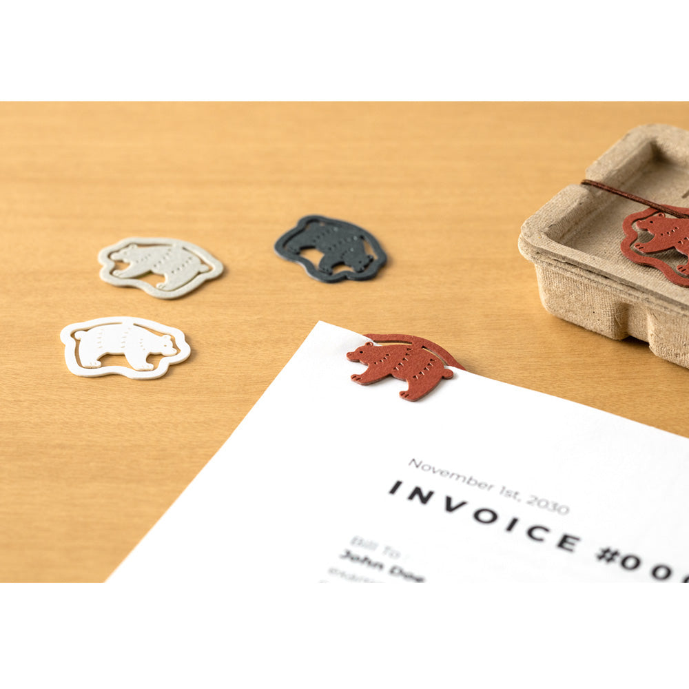 Boite et Trombonne Ours en papier