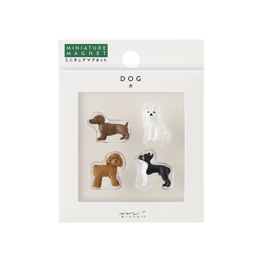 Mini Magnet, Chien 4pcs