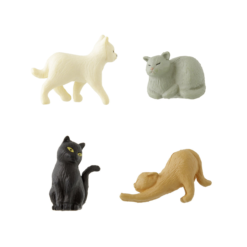 Mini Magnet, Chat 4 pcs
