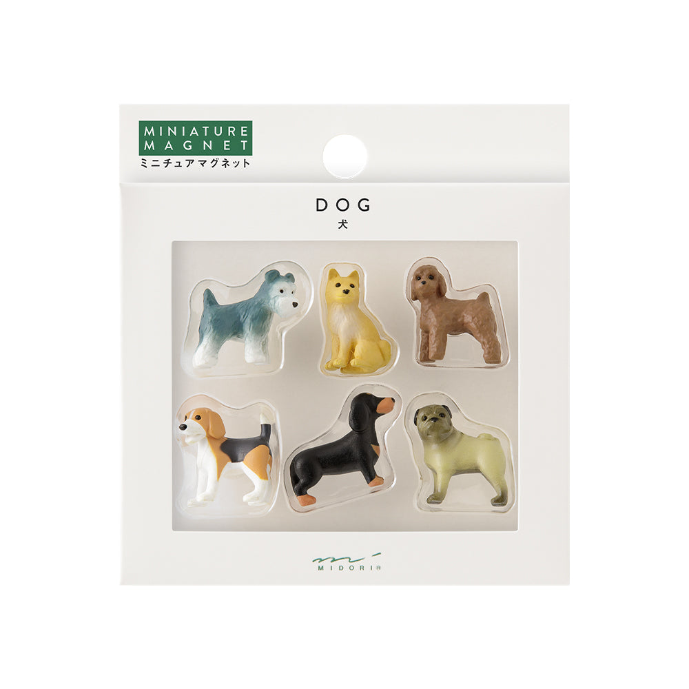 Mini Magnet Chiens 6 pcs