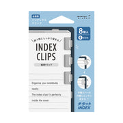 Métal Index Clips Argent Taille S
