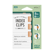 Métal Index Clips Bronze Taille S
