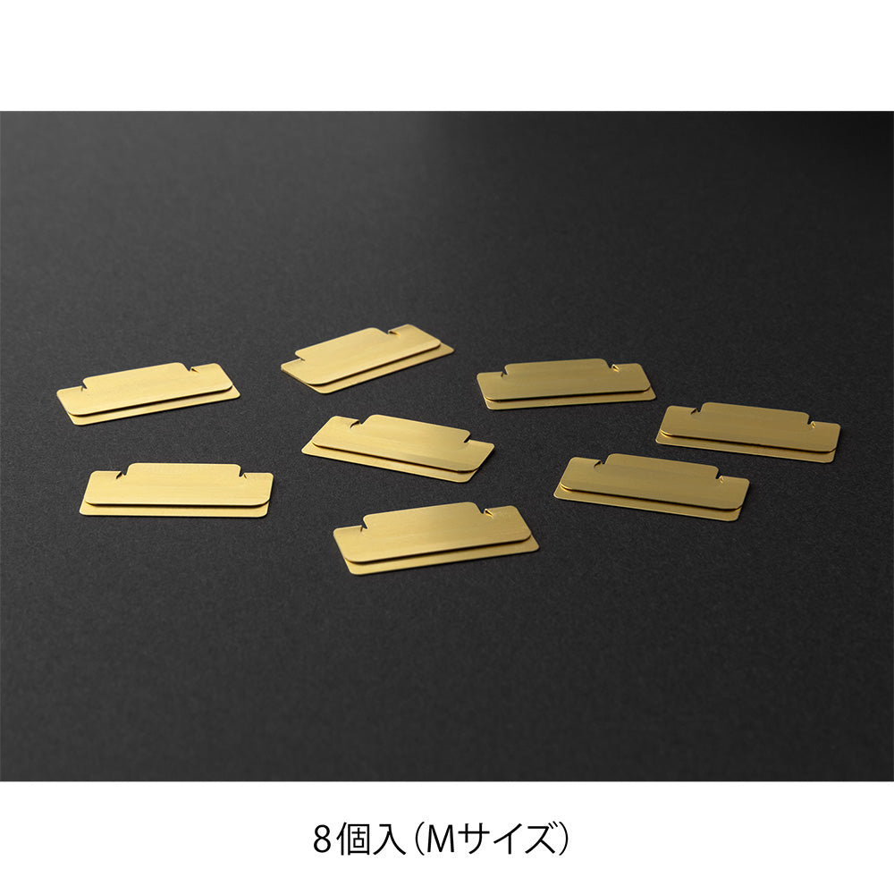 Métal Index Clips Laiton