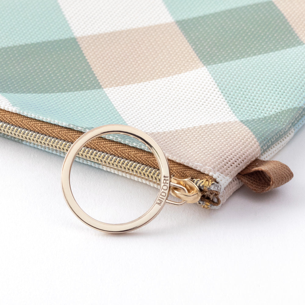 Grande Trousse CL Mesh Graphique Bleu Clair