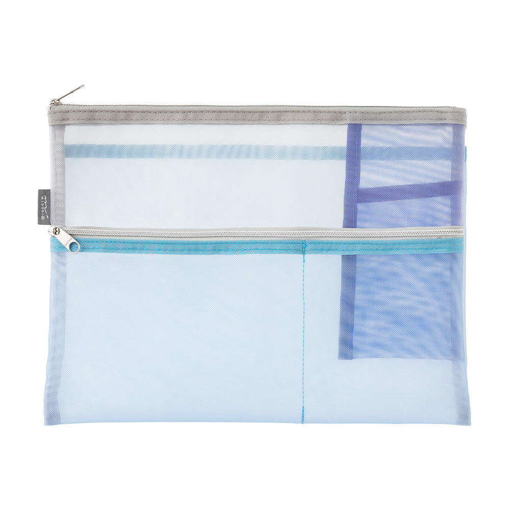 Trousse organiseur B5 Bleu