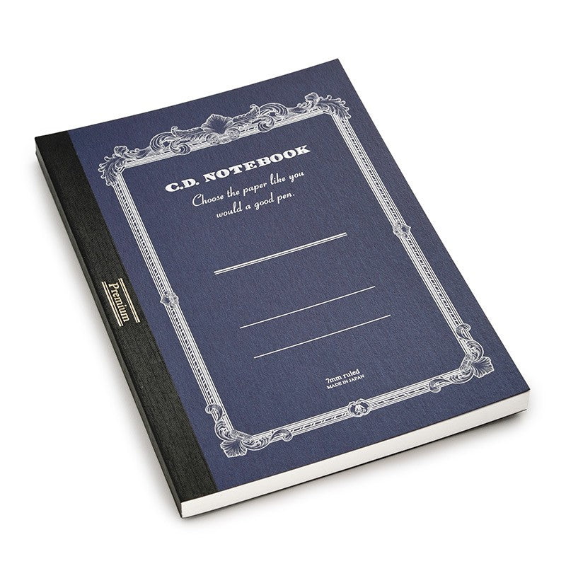 Cahier Apica Retro Premium A5, Bleu foncé