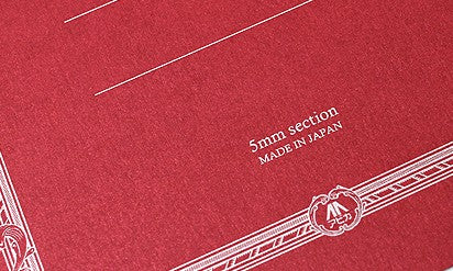 Cahier Apica Retro Premium A5, Rouge