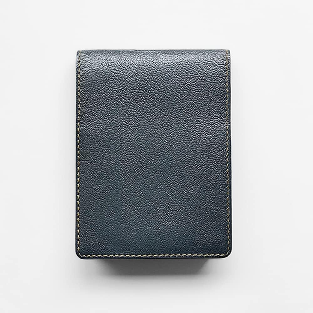 Find Memo Cover Goat Shrink Leather Custom Grey