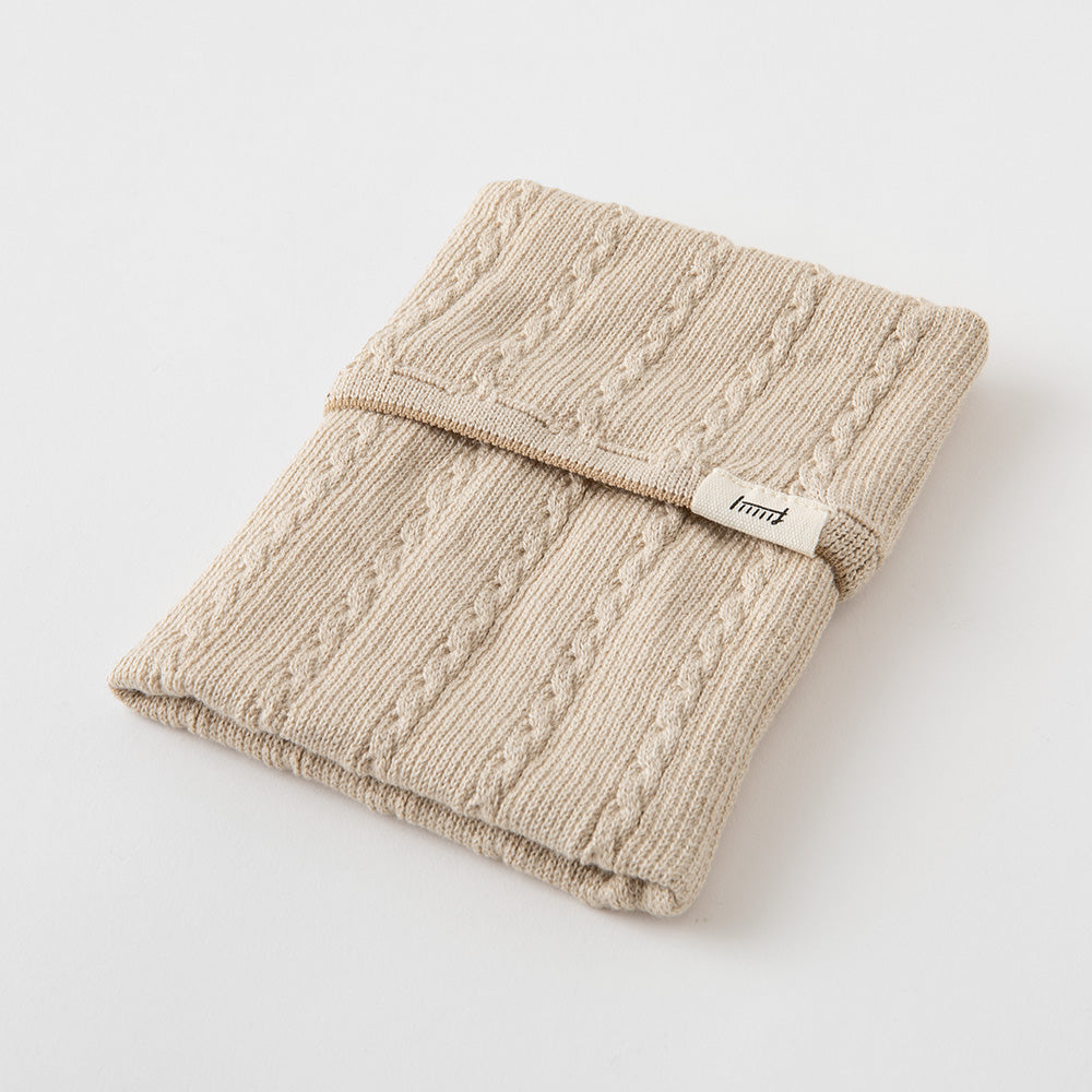 Book Band Tricoté Beige A6-B6
