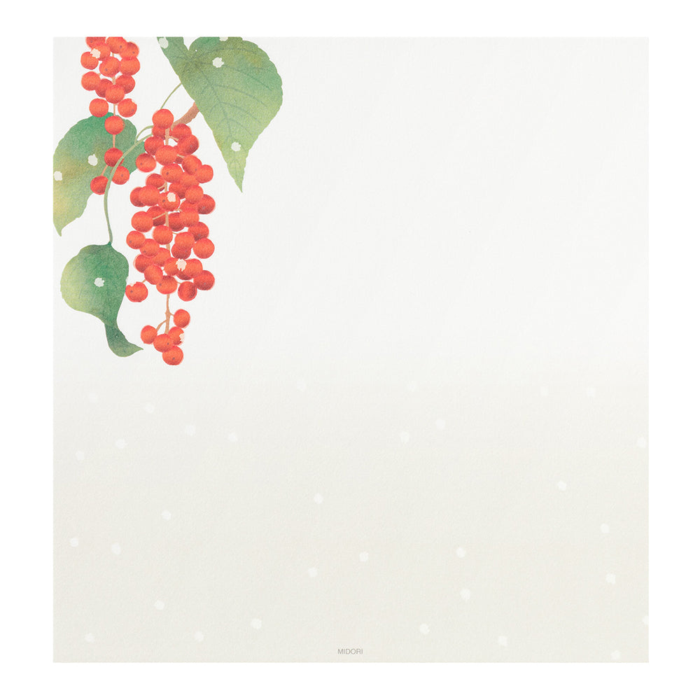 Papier à Lettres, Fruits d'hiver